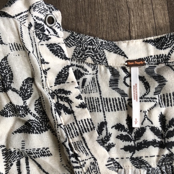 Free People Mia Tunic Ivory Top S - Picture 5 of 10